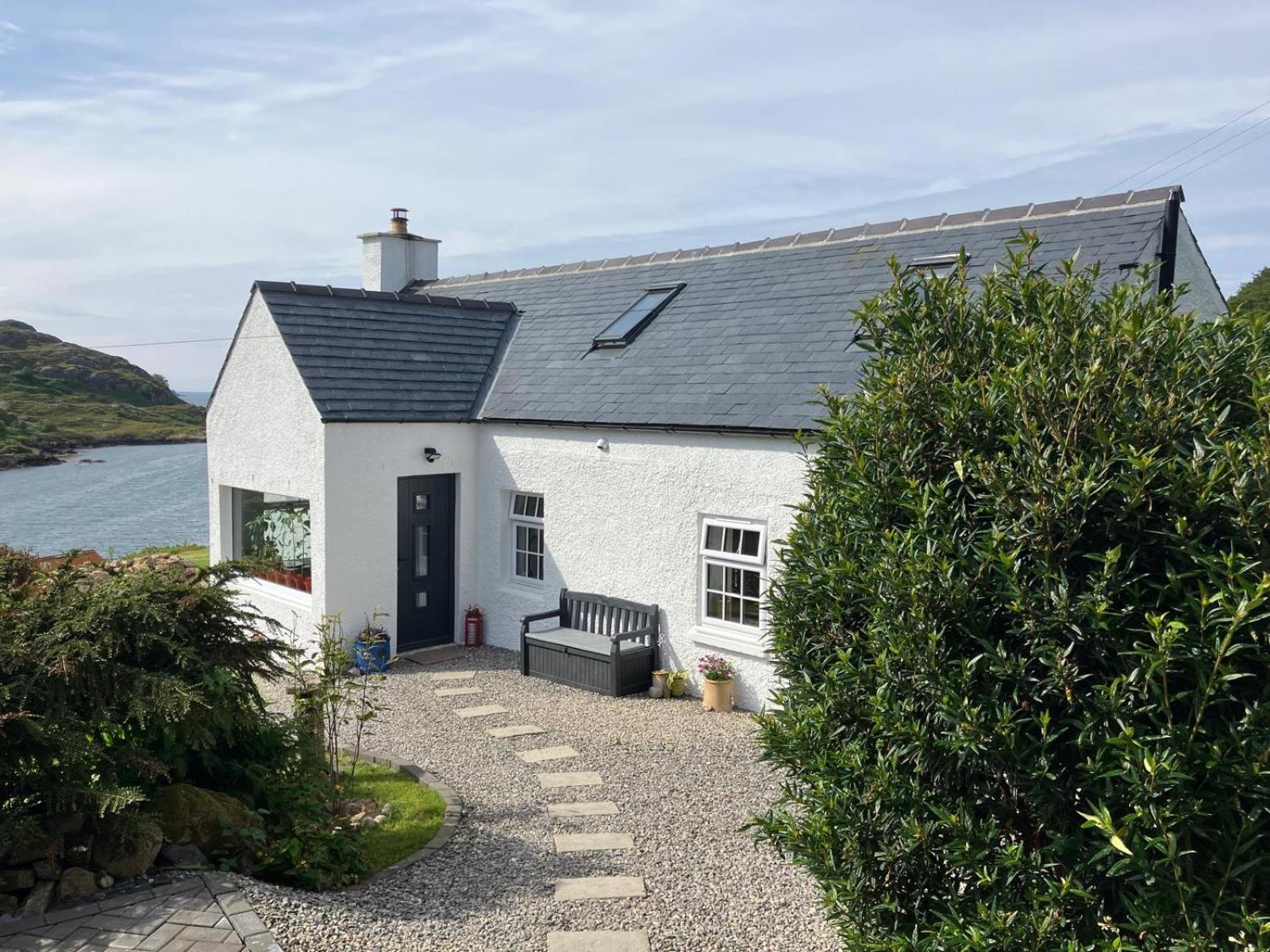 Waterfront Cottage Applecross Peninsula Ardheslaig Exterior foto